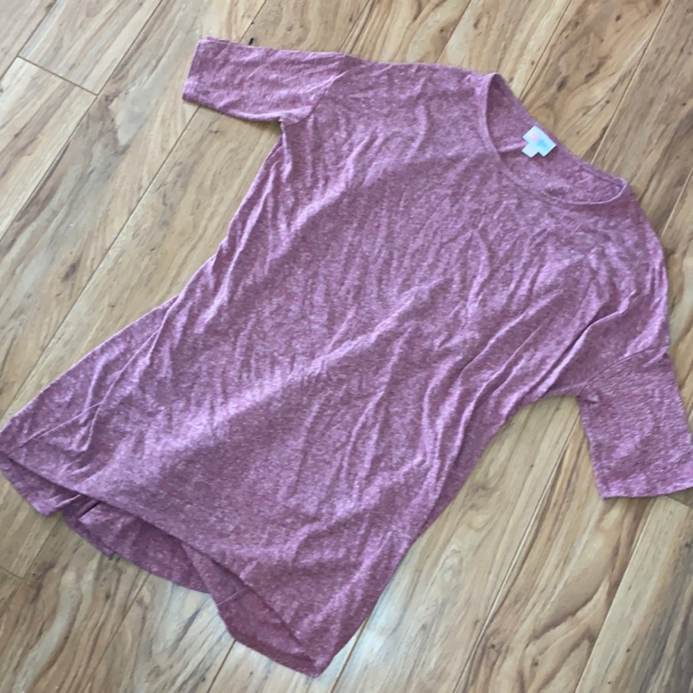 Lularoe Long Tee. Heathered Pink! XS